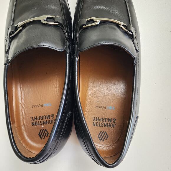 Johnston & Murphy Mens Richland Bit Loafer Size 12 Black Leather Cushion Comfort main image 8